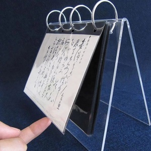 Nhà Máy Bán buôn rõ ràng Acrylic Lịch khung bảng Top lịch chủ cho văn phòng nhà - Product Image 5