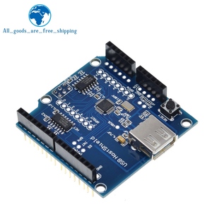 TZT USB Host Shield 2.0 per Arduino UNO MEGA ADK compatibile per Android ADK scheda modulo elettronico fai da te