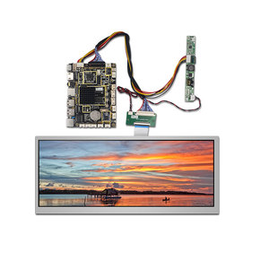 1920x720 di navigazione per auto per auto Display schermo Android Board 12.3 pollici Ultra ampio Display LCD a barra elasticizzata - Product Image 1