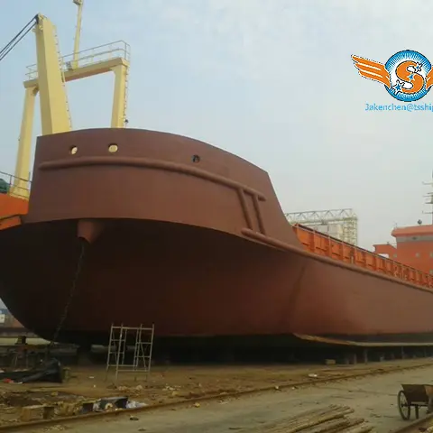 80 m newbuilt muti प्रयोजन लैंडिंग शिल्प परिवहन (LCT) कंटेनर जहाज पोत के लिए बिक्री