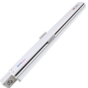 Módulo de actuador de riel de guía lineal STM100 de 400MM de alta velocidad, rodamiento de núcleo de transmisión de correa de carrera de 400MM para Kit de posición lineal CNC - Product Image 1