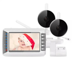 Monitor de bebé inalámbrico de alta definición 4,3 pulgadas 2,4g monitor de bebé Monitor de intercomunicador de Voz bidireccional - Product Image 1