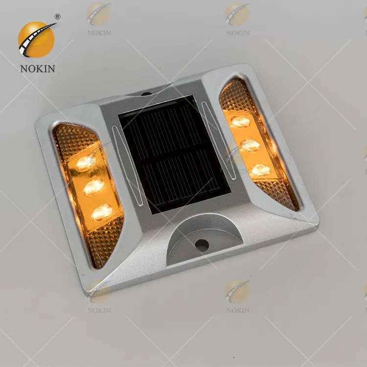 Solare Led Flash marciapiede luce per la sicurezza autostradale solare occhi di gatto parchi e giardini in alluminio LED solare strada Stud