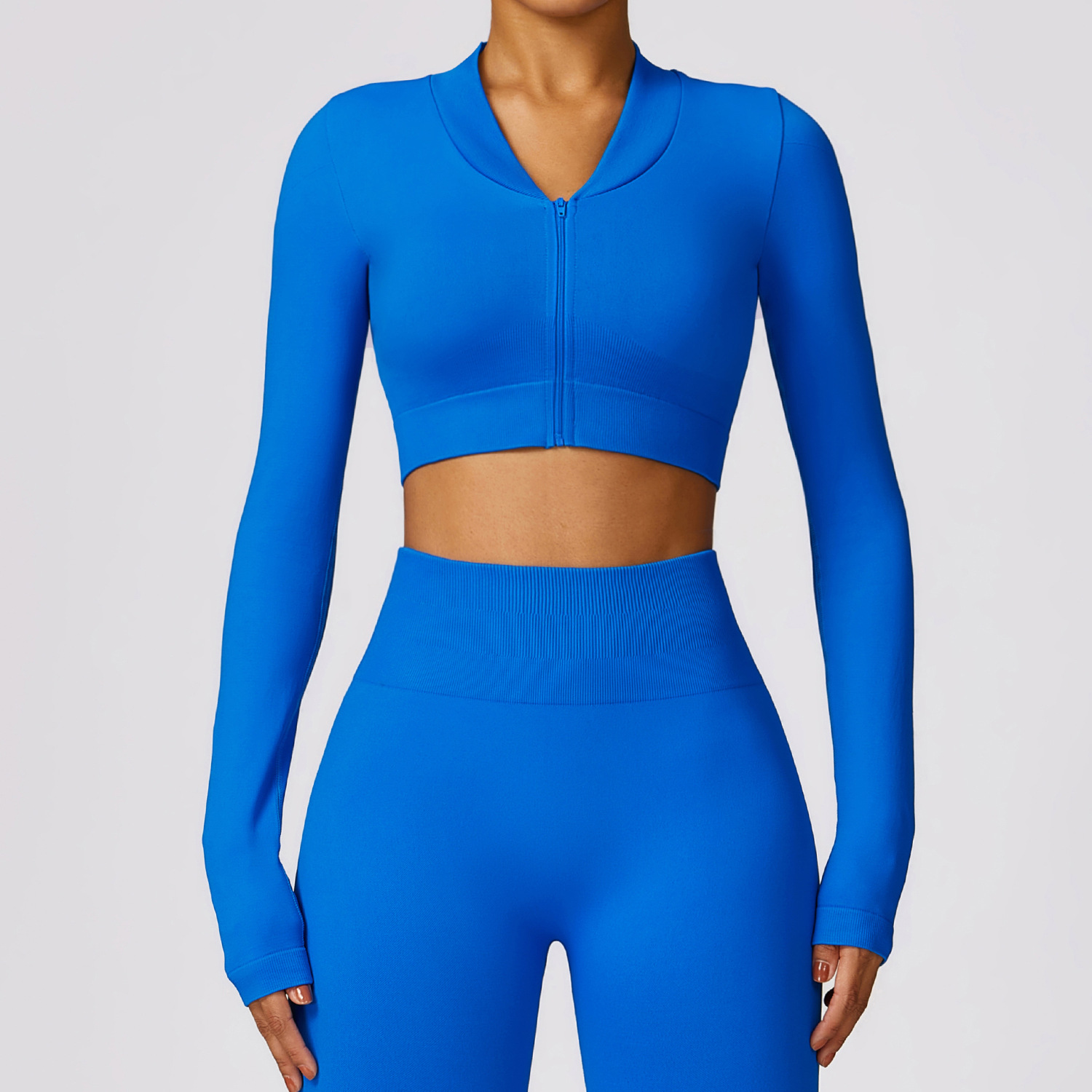 Blue long sleeves
