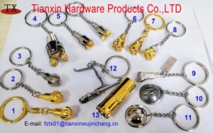 Custom 3d PDC Bit <strong>Key</strong> Chain for Petroleum Industry Aiguille Drilling Bit Keyring - Product Image 4