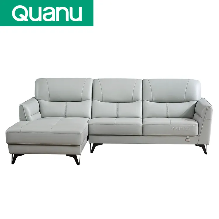 Italienische Luxus L Form Liege Modulare Leder Couch Wohnzimmer Sofa Moderne