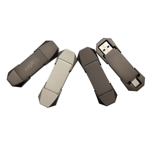 รุ่นใหม่ความเร็วสูงเขียน400 M/sอ่าน500M/sSolid USBแฟลชไดรฟ์3.0ประเภทC 2ใน1 USB C Stick 128GB 1TBโลหะPendrive - Product Image 6
