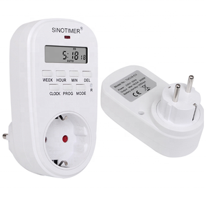 Uscita Digitale di Controllo del Tempo di 7 Giorni Alla Settimana Programmabile Spina Timer Orologio Da Parete Presa di Alimentazione 230V 220V AC - Product Image 2