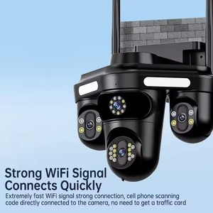 20mp 4lens Cctv <strong>Camera</strong> Wireless Wifi PTZ 360 ROTATE Two Way Intercom IP Network <strong>Camera</strong> Outdoor 8k 4k 10x Zoom <strong>CAMERA</strong> - Product Image 5