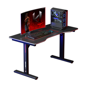 G8 cường độ cao Led Bàn cho chơi game thiết kế tiện dụng có thể điều chỉnh chiều cao MDF bề mặt được xây dựng trong cup headphone Holders phong cách hiện đại - Product Image 2