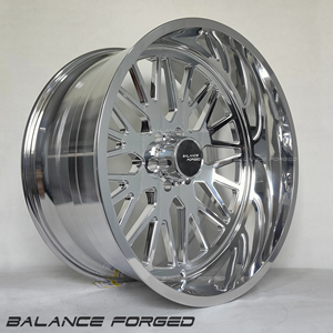 20x10 20x12 20x14 22x10 22x12 22x14 24x12 24x14 26x12 26x14 26x16 Hスタイルモノブロック鍛造大型トラックホイール用アメリカ - Product Image 1