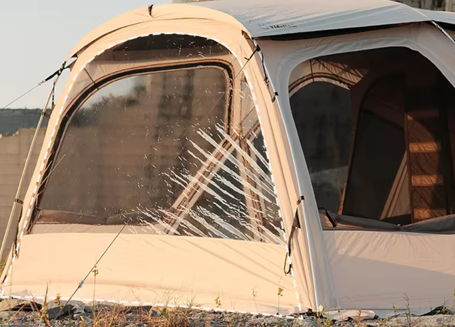 White Horizon 2.0 tent TPU Door curtain