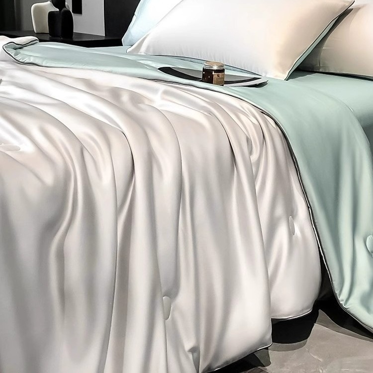 Quicksand gray-sea salt blue-100 lyocell silky smooth ultrafine