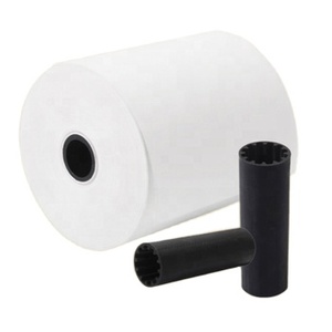 15mm/17mm Thermal Roll Plastic Core Black PP Core Single Wall <strong>Tube</strong> for Cash Register Roll Thermal Roll Accessories