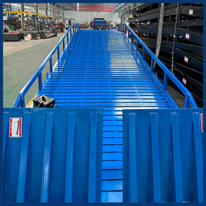 CE Certified 10 Ton Mobile Dock Leveler Hydraulic Container Side <strong>Loading</strong> <strong>Unloading</strong> <strong>Platform</strong> 8m Truck Forklift Scissor Tables - Product Image 5