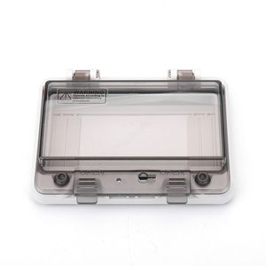 IP67防水6ウェイスイッチ配電ジャンクションボックス保護ウィンドウカバー電子機器エンクロージャーサイズ - Product Image 1