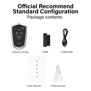 AOXUTONG Factory Original Smart Keyless Entry <strong>Remote</strong> Control 3D Colored Glass ABS for <strong>All</strong> Cars Including BMW - Product Image 5