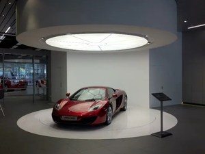 自動車ショー車両回転プラットフォーム車のディスプレイターンテーブル電気自動車回転プラットフォーム360度 - Product Image 3