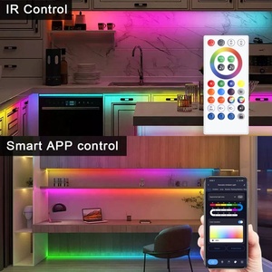 2024 Promotion Price Tuya IR/WiFi Control Magic Color 5M RGB-IC <strong>LED</strong> Strip Light Kit PST-RGBIC05M - Product Image 3