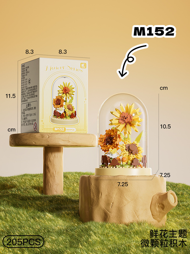 M152 แคลนดูล่า เซียงหยาง 205 เม็ด - ฝาครอบโปร่งใส