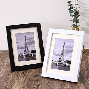 Factory Custom <strong>4x6</strong> Inch <strong>White</strong> Woodgrain PS MDF Photo <strong>Frame</strong> for Home Gallery Decoration Table Wall Picture <strong>Frame</strong> - Product Image 3