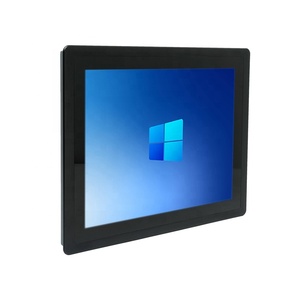 17 Zoll eingebetteter wasserdichter kapazitiver Touchscreen-Monitor All-in-One-Industrie computer Intel I3 CPU Linux OS Lüfter loses HMI - Product Image 1