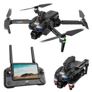 AE60 Ultra profesyonel Drone 8K UHD çift kamera 3 eksen Gimbal OAS GPS FPV Quadcopter ile 7.2 inç uzaktan ekran - Product Image 1