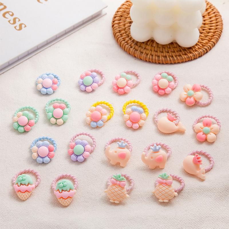 pink 5#little elephant sunflower 20-piece set