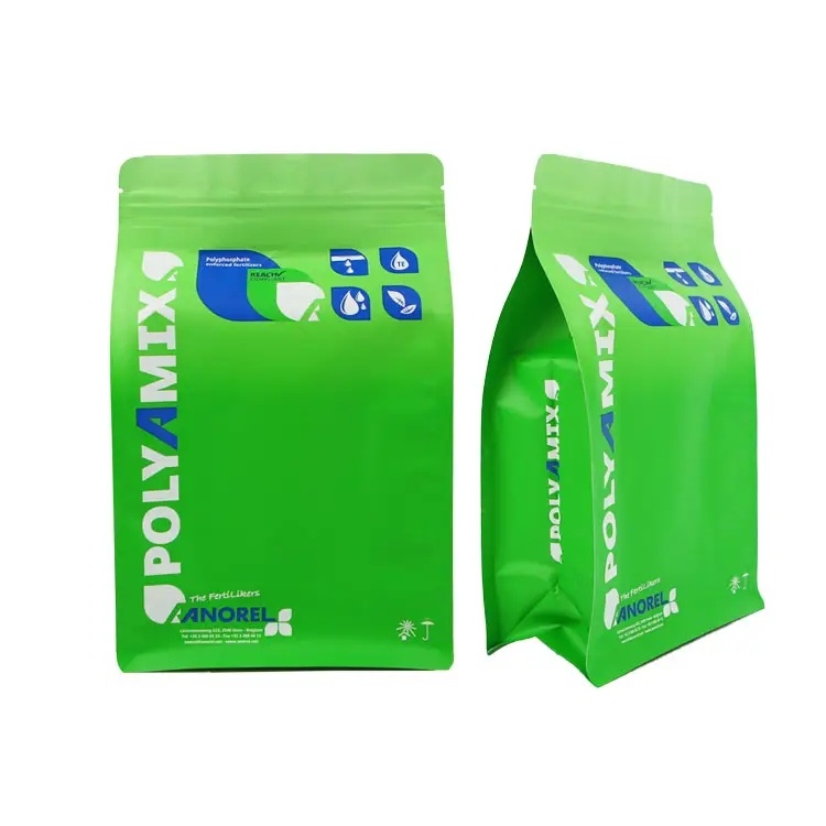 Sacos plásticos de solo com 1kg, 5kg, 10kg, 25kg, 50kg, folha de alumínio reutilizável, embalagem de fertilizante agrícola