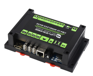 Raspberry Pi CM4 Industrielles IoT-Entwicklungs board Drahtloses Erweiterungs modul Edge Computing Gateway DIN-Schienen montage Robustes Design - Product Image 1