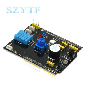 9 in 1 <strong>Sensor</strong> Board Multifunction Expansion Board DHT11 LM35 Temperature Humidity for <strong>Arduino</strong> <strong>UNO</strong> RGB LED <strong>IR</strong> Receiver Buzzer - Product Image 3