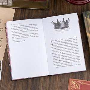 Nhà máy tùy chỉnh bìa cứng tráng giấy tự xuất bản phun cạnh UV in vàng đóng dấu cuốn sách dịch vụ in màu cạnh - Product Image 4