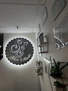 Letras electrónicas Led para publicidad, accesorio delantero y retroiluminado, personalizado, brillante, interior, grande y pequeña, para exteriores