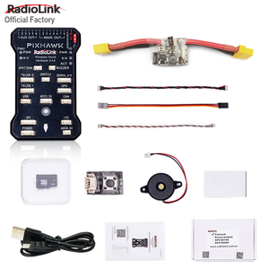Radiolink Factory Pixhawk PIX 2.4.6教育用ドローンプロジェクトクワッドコプターボートロボットRC飛行機用フライトコントローラーFC - Product Image 5