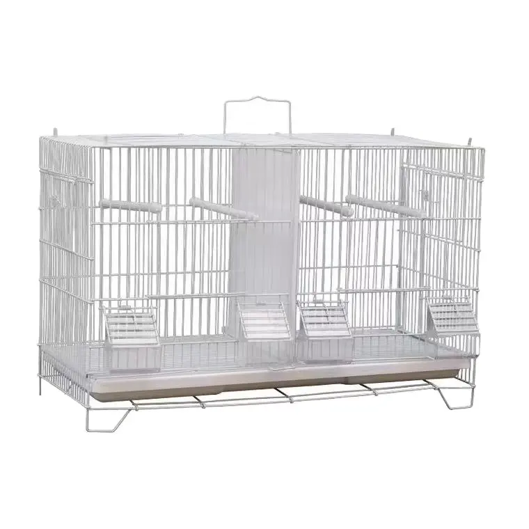 60*27*40 RTS acier canari cloison en acier inoxydable élevage d'animaux de compagnie oiseau perroquet Pigeon Cage