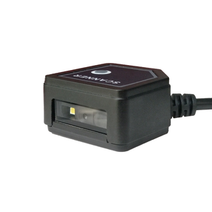 Personalizable USB RS232 con cable lector de código de barras motor barato personalizable Code128 EAN13 QR código escáner Placa de prueba Stock COM