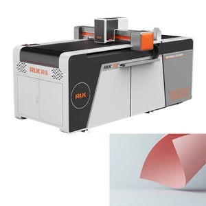 RUK Control Cutting Machine Custom Ticket Cutting Machine Oscillating Blade Flatbed <strong>Cutter</strong>