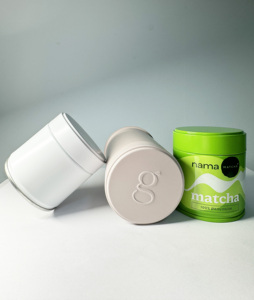 Matcha hava geçirmez teneke konteyner 30g 50g 100g matcha teneke kutu ile vidalı kapak - Product Image 4
