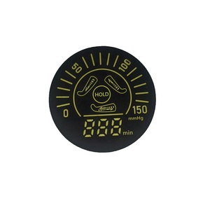 Nach 7 segment led-anzeige mit digital uhr display inhalt und pcb fahrer bord