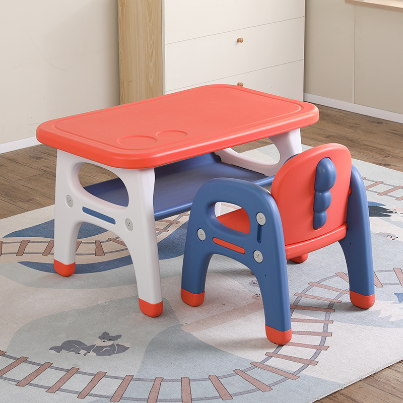 Red 1table+1chair