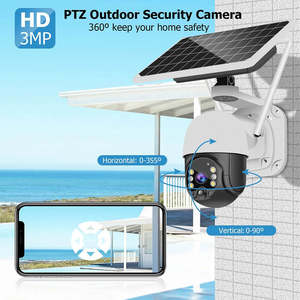 กล้องวงจรปิดเครือข่าย CCTV ระบบรักษาความปลอดภัยกล้อง CCTV ไร้สาย360 4G จากเว็บ PTZ พลังงานต่ำ4MP - Product Image 5