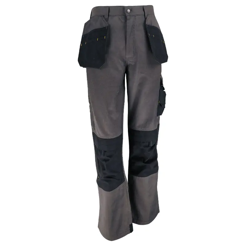 Pantalones para hombre Multi bolsillo personalizado Carga Construcción Doble rodilla Pantalones DE TRABAJO