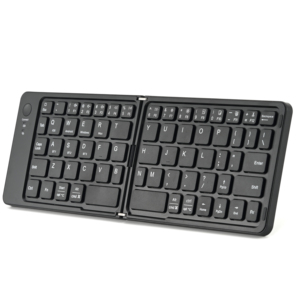 China Hot Selling New 67 Key Rechargeable <strong>Keyboard</strong> ABS Portable Ergonomic Wireless Foldable for <strong>IOS</strong> - Product Image 4