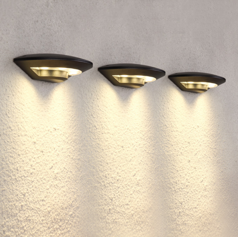 Luz led de pared para exteriores, luz de pared exterior para patio impermeable, luz de pared para terraza y balcón al aire libre simple, a prueba de humedad