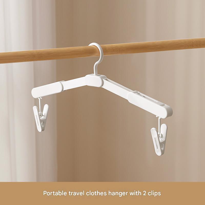 Clothes hanger + 2 Clips