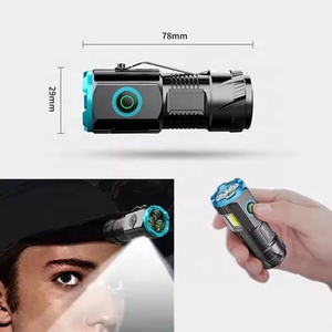 Nueva Venta caliente Mini fuente de luz dual al aire libre Clip de sombrero magnético linterna portátil multifuncional luz de antorcha Led - Product Image 6