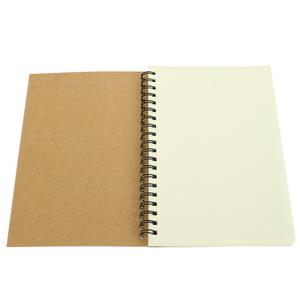 Pagine con Logo stampato personalizzato quaderno a spirale con diario piccolo in carta Kraft formato A5 B5 - Product Image 2