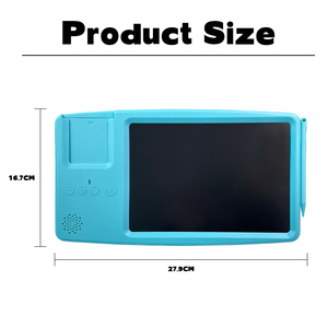 Máquina de aprendizaje de idiomas inteligente para niños, máquina de tarjetas Flash bilingüe para niños, juguete con tableta de escritura LCD - Product Image 2