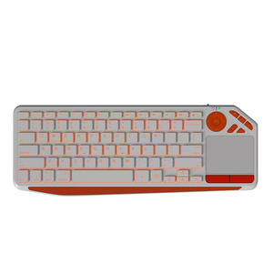 Nuevo diseño apariencia única retroiluminación multicolor ajustable teclado inalámbrico Bluetooth para Smart TV - Product Image 1