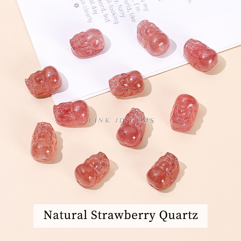 Natural Strawberry Quartz Pixiu